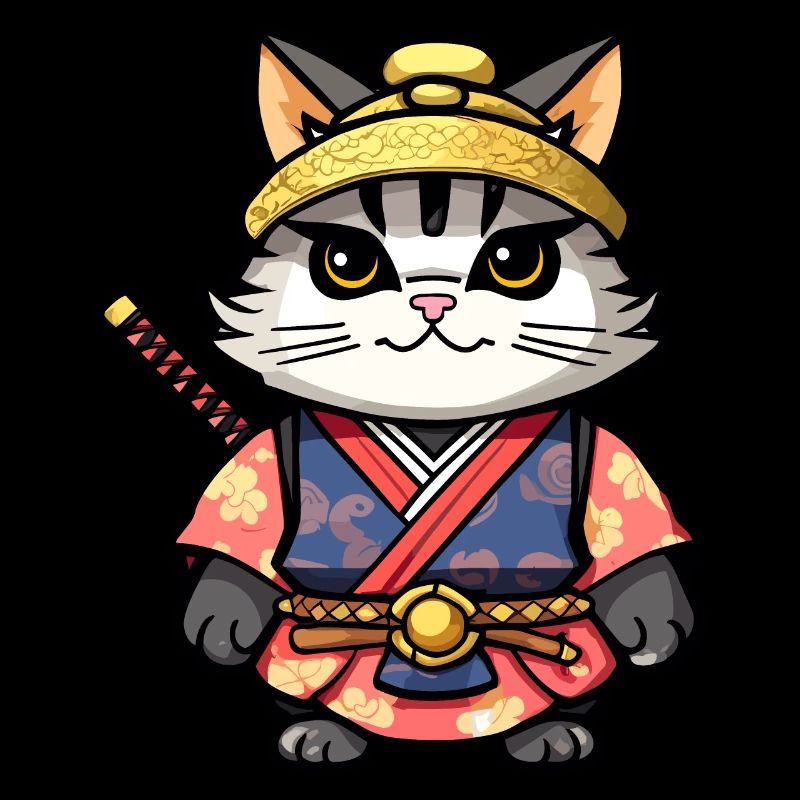 Samurai Cat #13