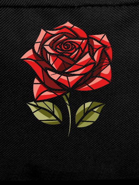 Red Rose Goth Cool