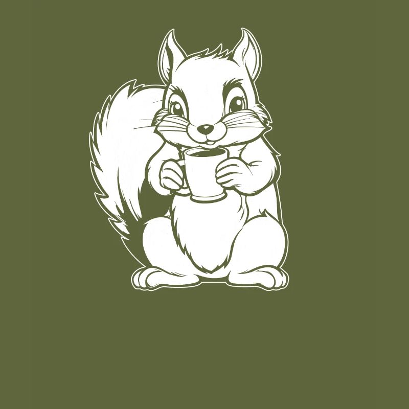 Eichhörnchen Kaffee