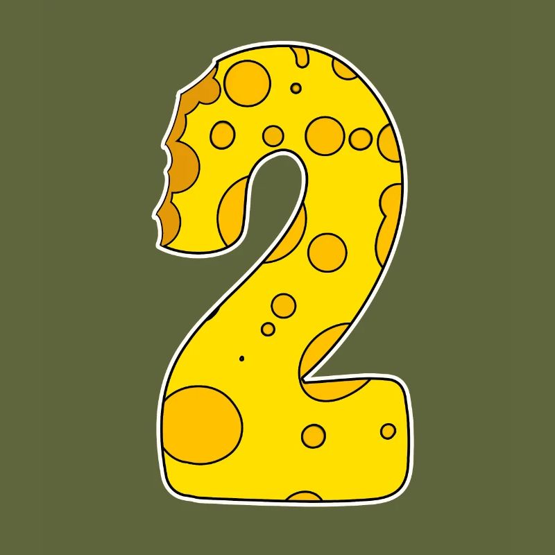 Number 2 - Two - Second