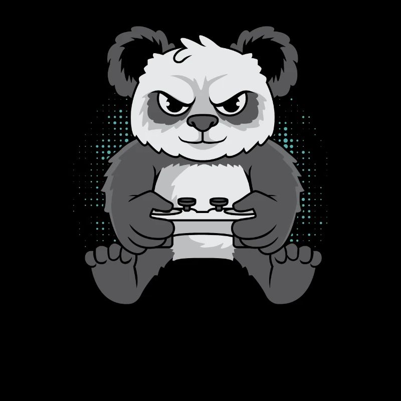 Gamer Gaming Gaming Panda Bear