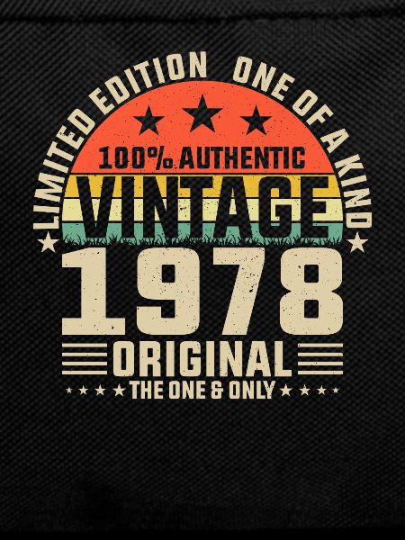 Classic 1978 Birthday Retro Look