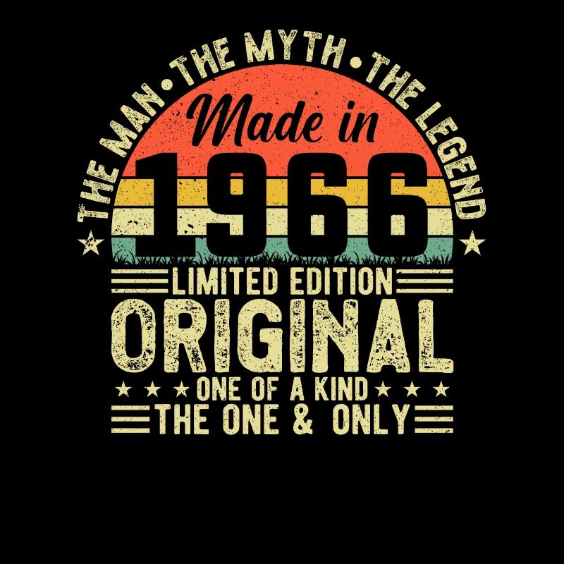Vintage 1966 anniversaire Tee