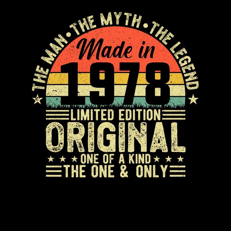 Vintage 1978: Legendary Birth Year Celebration