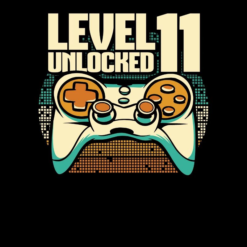 Gamer Gaming Level 11 Unlocked