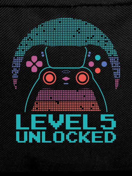 Gamer Gaming Level 5 Unlocked