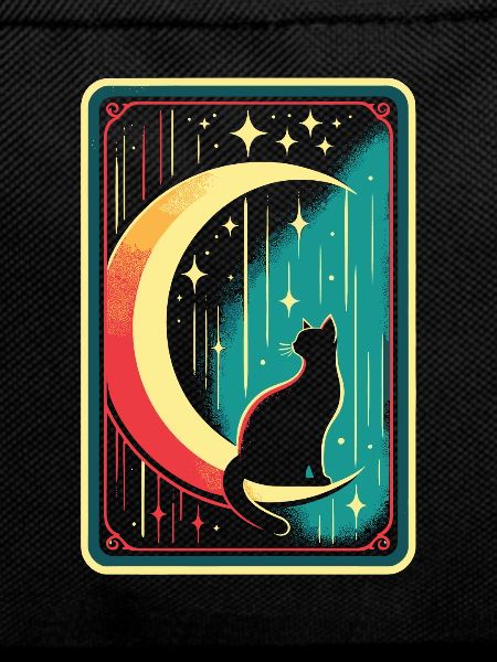 Mond Tarot Katze Moon Cat