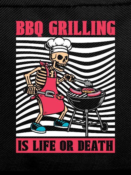 Bbq Grilling Skeleton