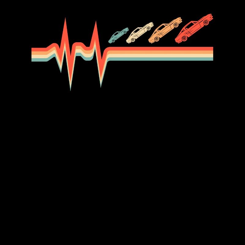 Dragster Drag Race Ekg Heartbeat