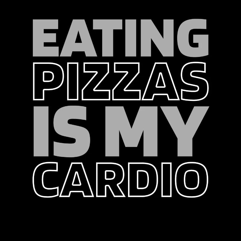 Pizza Citation cardio drôle