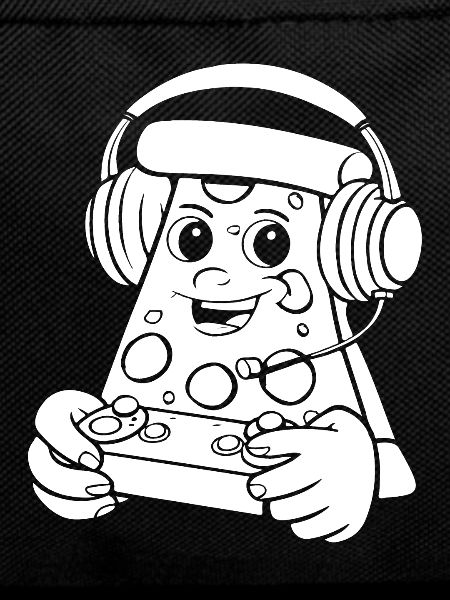 Gamer Gaming Pizza Gaming Controller