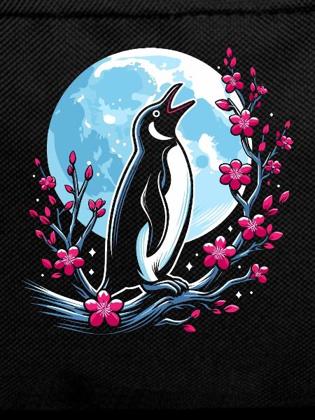 Pinguin Japan Cherry Blossom Moon