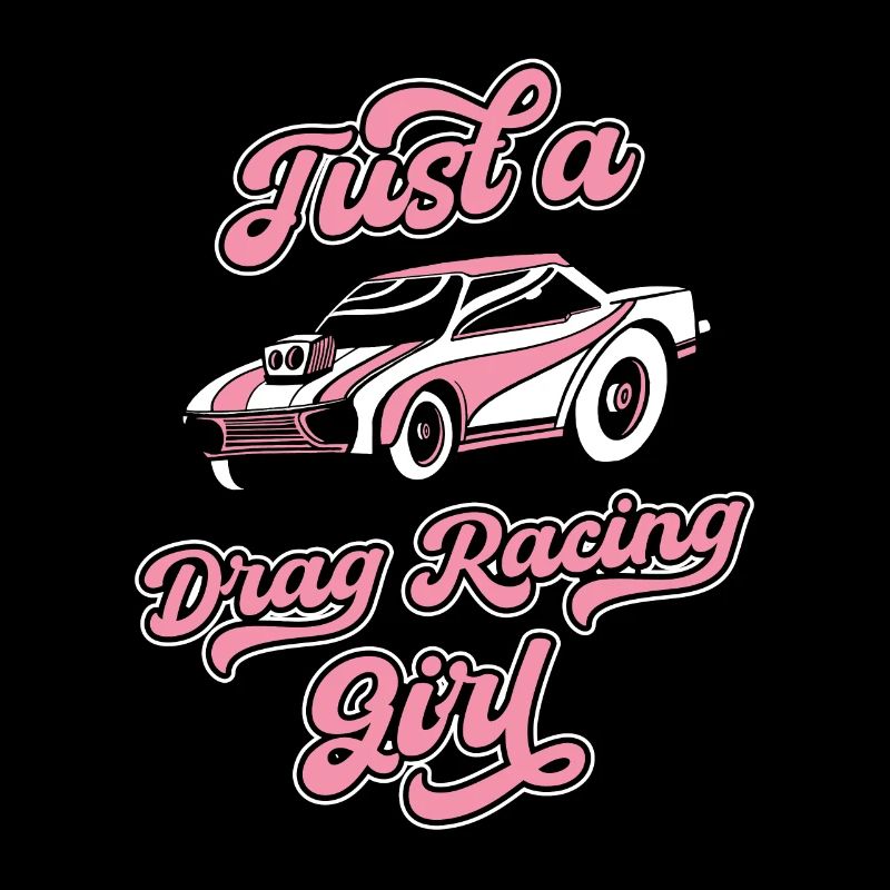 Dragster Drag Race Juste une fille de course de dragsters