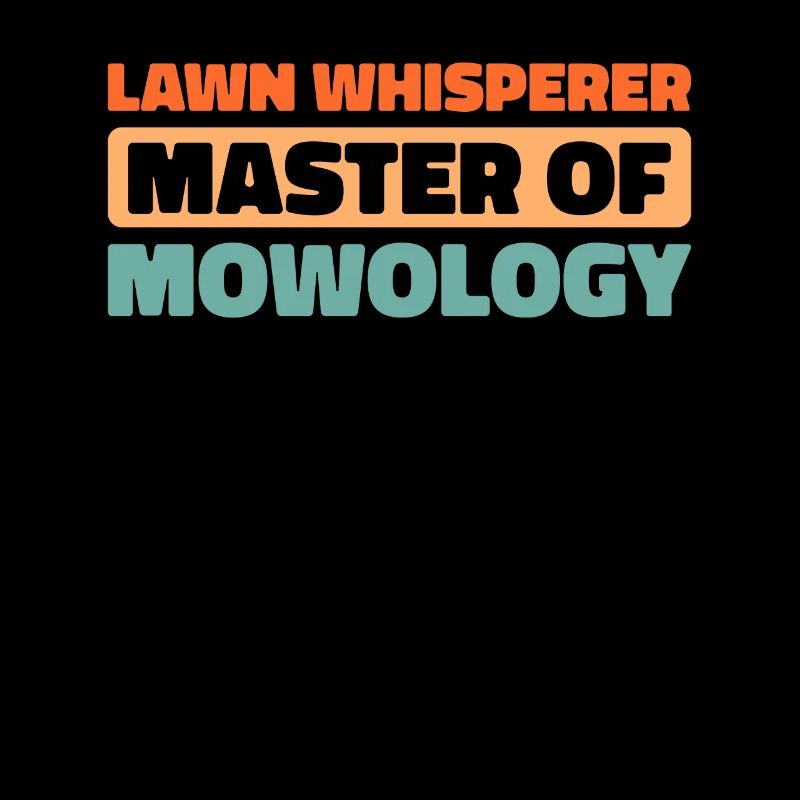 Lawn mower mowing