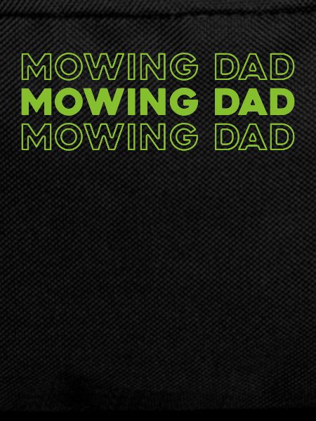 Lawn mower mowing