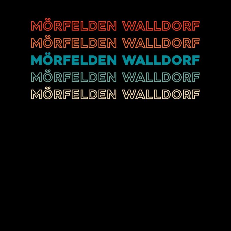 Deutsche Stadt Mörfeldenwalldorf Hessen