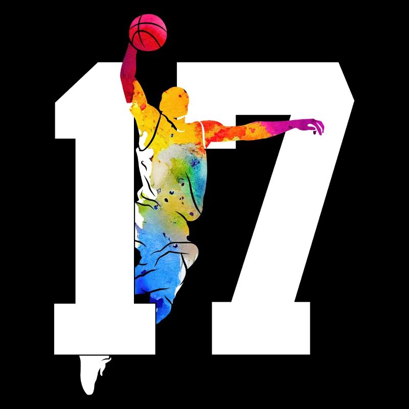NUMMER 17 BASKETBALL 17. GEBURTSTAG