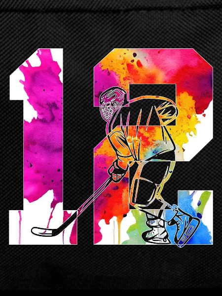 NUMBER 12 HOCKEY 12TH BIRTHDAY