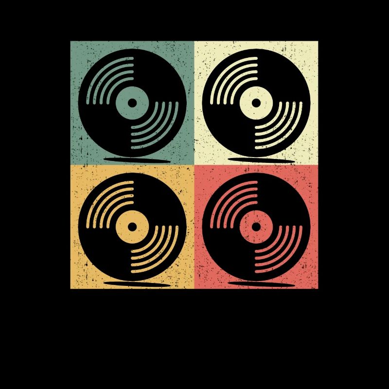 Vinyl Record Turntables Retro Gift
