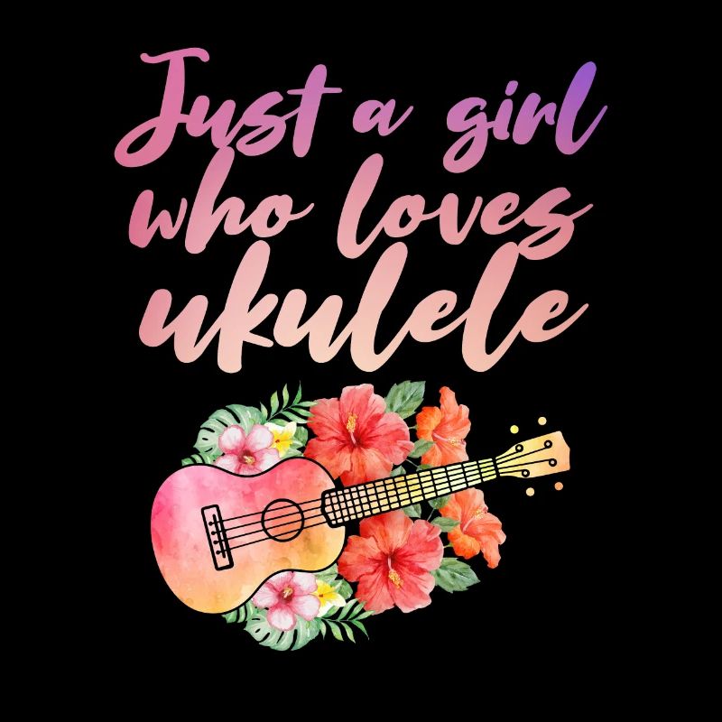 Uke Guitar Gift I Guitariste Ukulele Hawaï