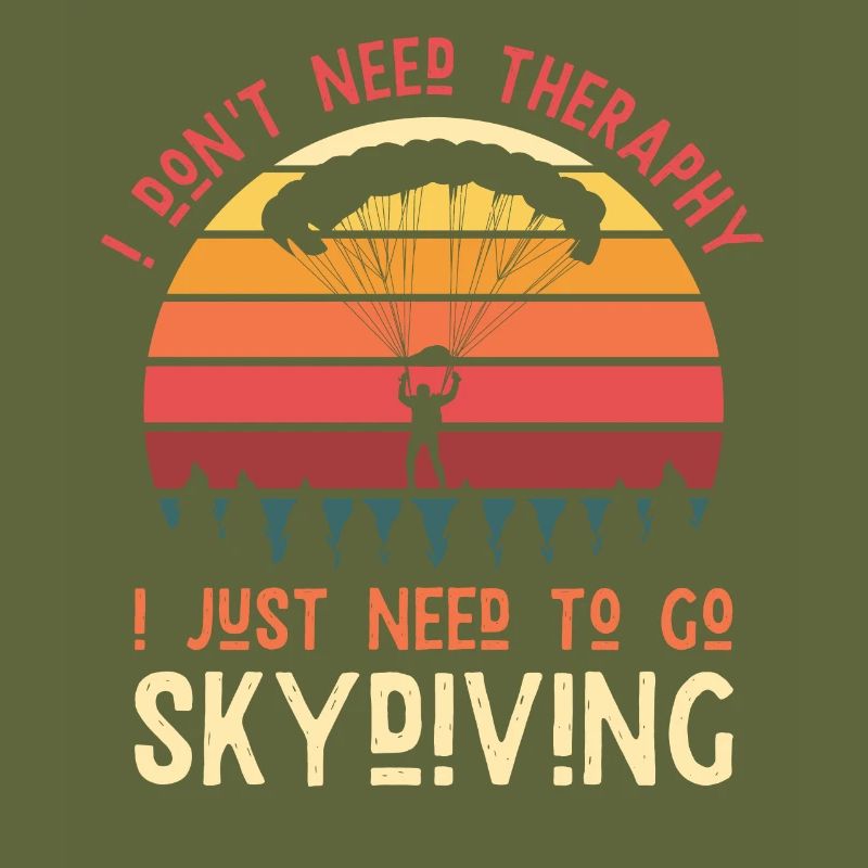 SKYDIVING Skydiver Theraphy