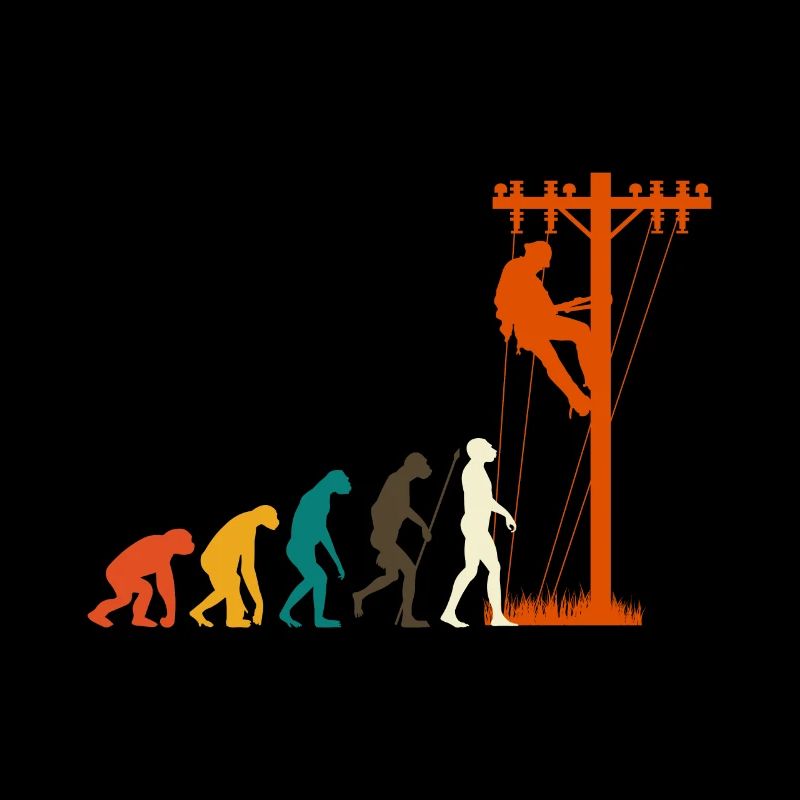 Overhead line fitter electrician Evolution