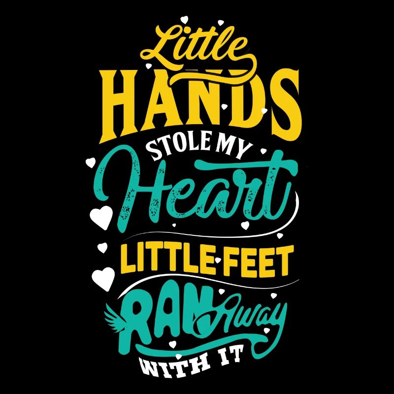 Funny lettering for parents-to-be