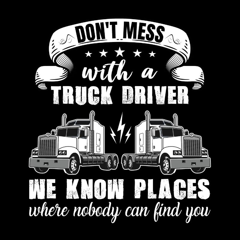 Don't mess with a truck driver