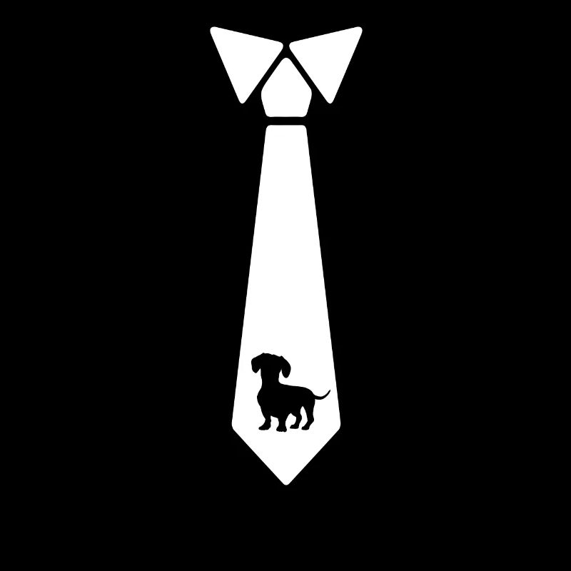 Dackel Krawatte Hund Dachshund Teckel Geschenk