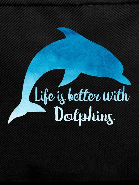 Dolphin T-shirt Blue gift idea