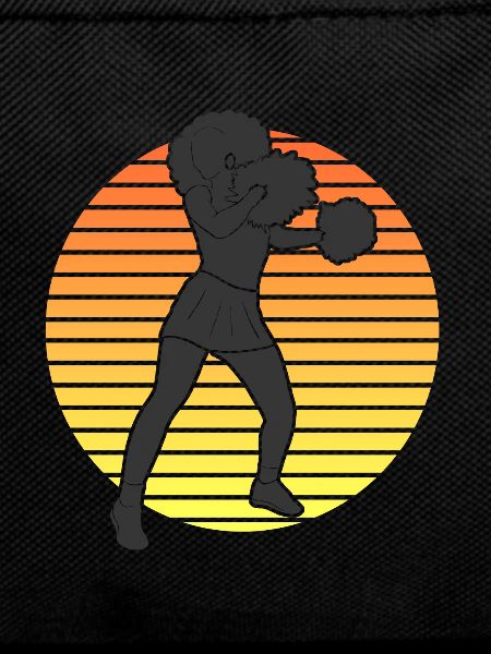 African Girl Dancing T-shirt Sunset