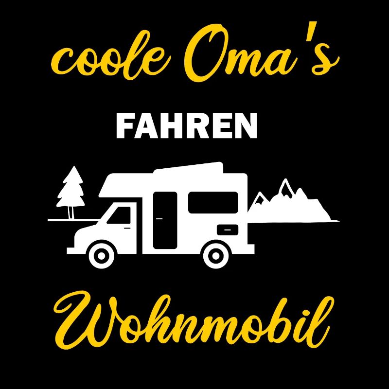 Coole Omas Wohnmobil Camper Camping Geschenk
