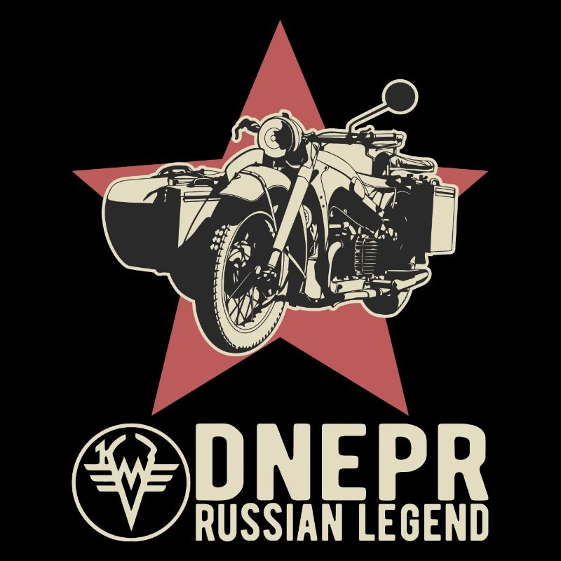 Dnepr Russian Legend Logo Motorradgespann