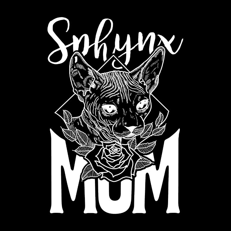 Sphynx mom Rosen Nacktkatze Katzenbesitzer