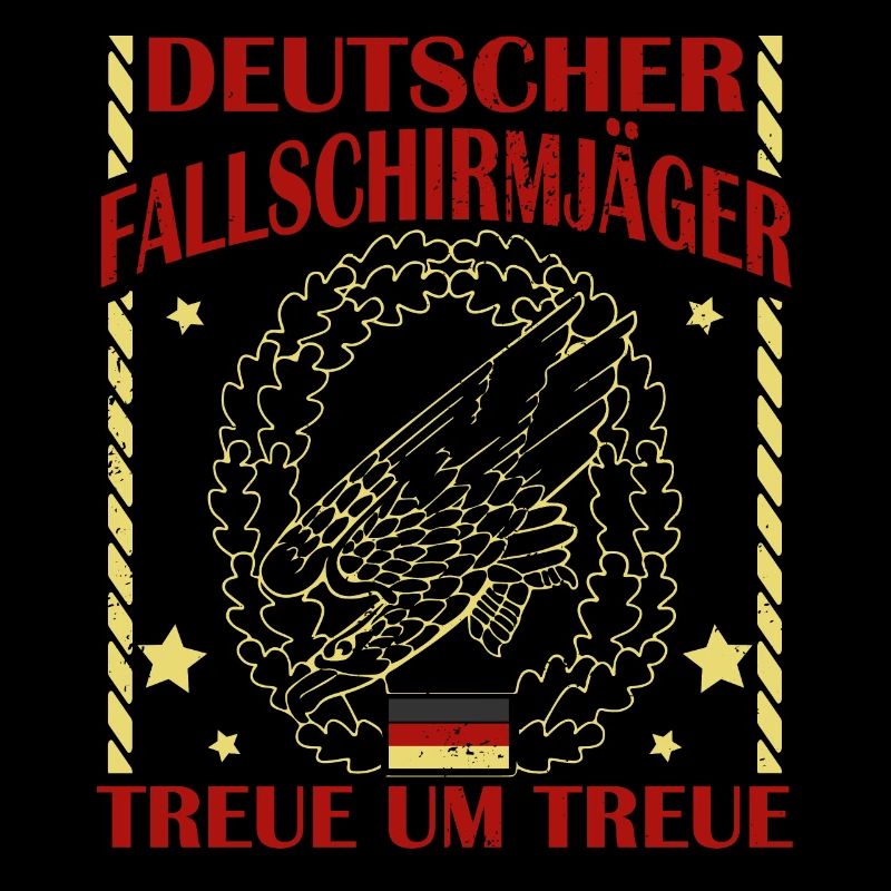 Deutscher Fallschirmjäger treue um treue