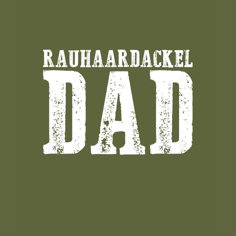 Rough-haired dachshund Dad