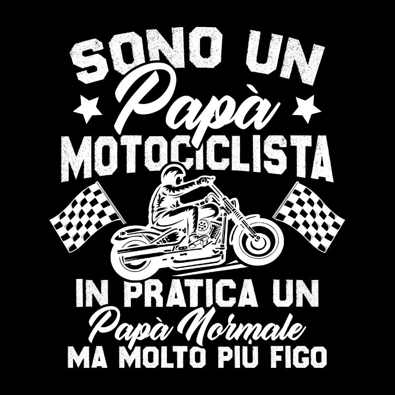 Un père motard et un père normal plus cool