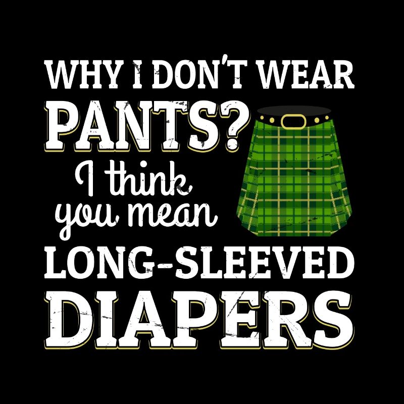 Costume de kilt écossais Saying - Jupe écossaise