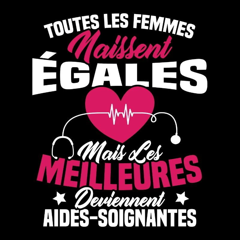 Les meilleures femmes deviennent aides-soignantes
