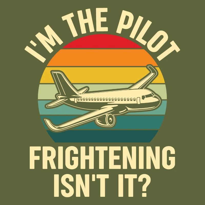 I Am Pilot - Flight Captain Passenger Aircraft
