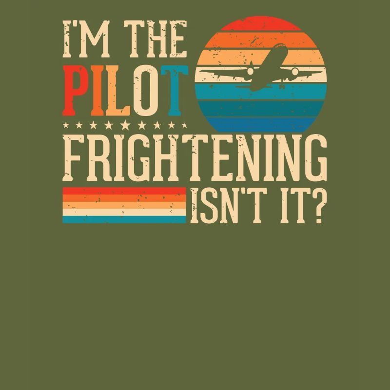 I Am Pilot - Flight Captain Passenger Aircraft