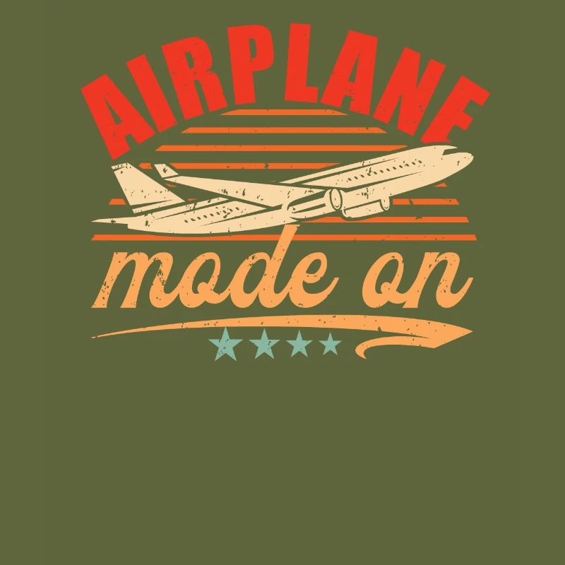 Airplane Mode Flugzeug Pilot Spruch