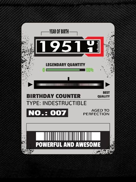 Three-phase meter birthday 1951 gift