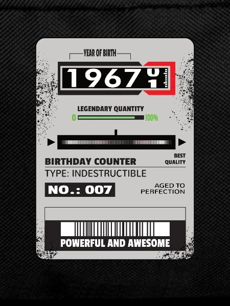 Three-phase meter birthday 1967 gift