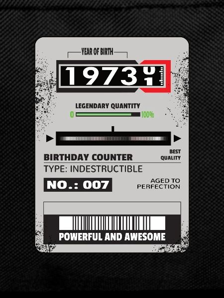 Three-phase meter birthday 1973 Gift