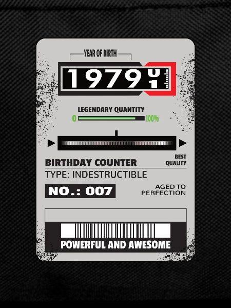 Three-phase meter birthday 1979 Gift