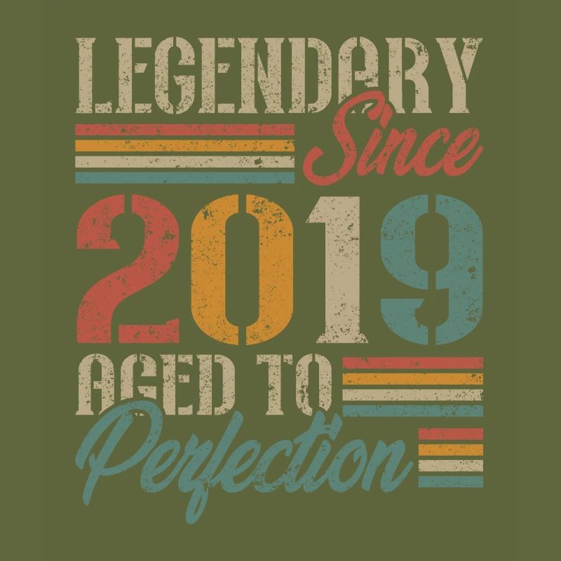 Vintage 2019 Retro Geburtstagsgeschenk