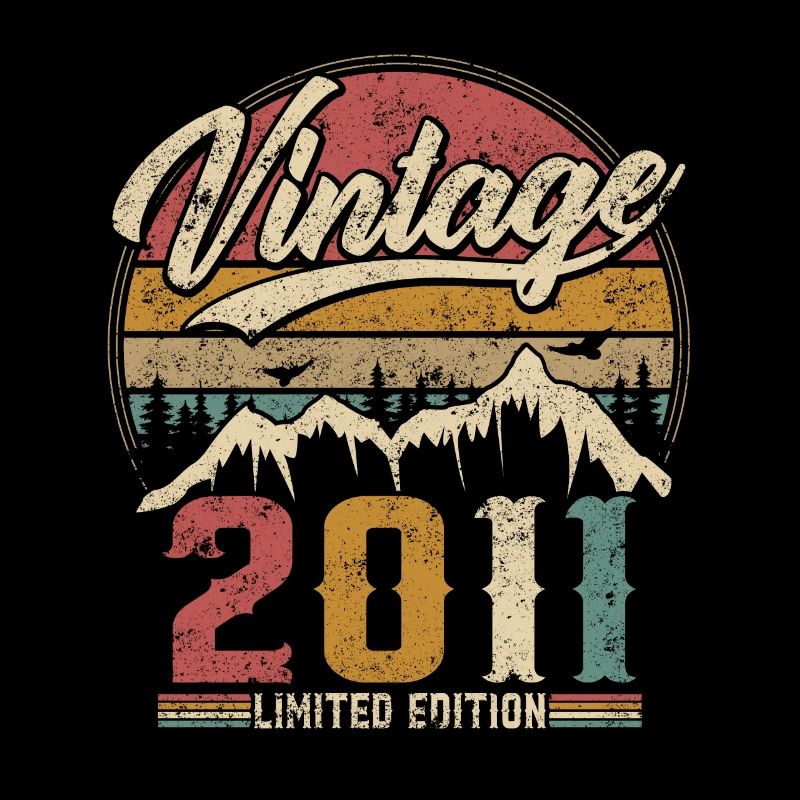 Vintage 2011 Limited Edition Geburtstagsgeschenk