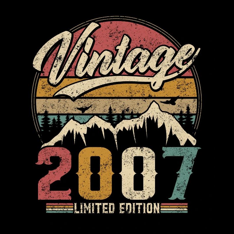 Vintage 2007 Limited Edition Geburtstagsgeschenk