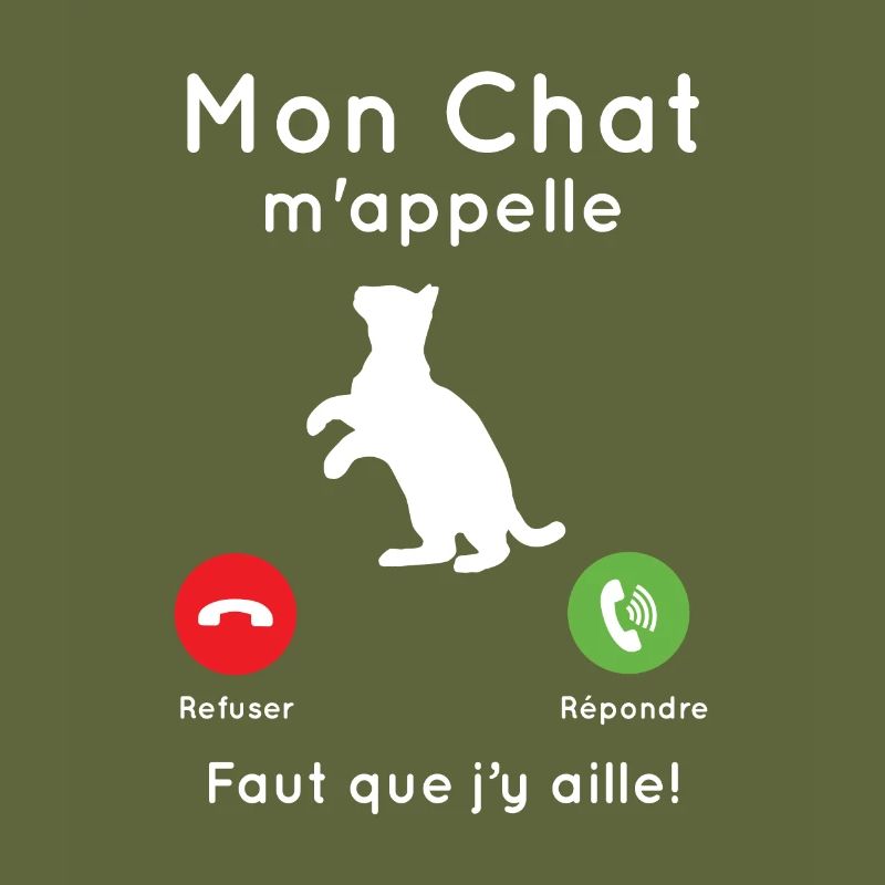 Mon chat m'appelle